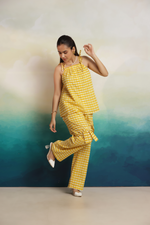 Load image into Gallery viewer, Yellow Bloom Cord Set