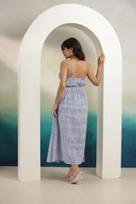Load image into Gallery viewer, Skyfall Layered Maxi Dress