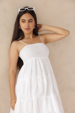 Load image into Gallery viewer, Celeste White Mini Dress