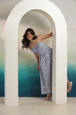 Load image into Gallery viewer, Skyfall Layered Maxi Dress