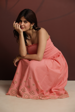 Load image into Gallery viewer, Blush Horizon Maxi Dress