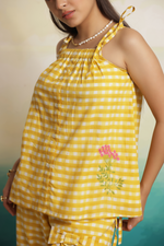 Load image into Gallery viewer, Yellow Bloom Top