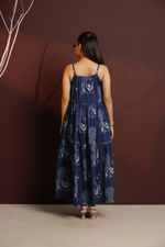 Load image into Gallery viewer, Peacock Bloom Maxi Dress