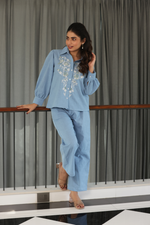 Load image into Gallery viewer, Blue Classic Cord-Set