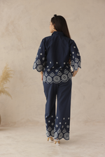 Load image into Gallery viewer, NAVY MUSE CORD SET