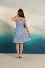 Load image into Gallery viewer, Blueberry Pop Mini Dress