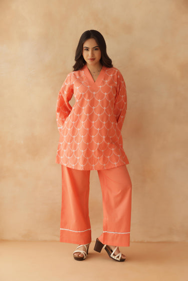 Peach Co-ord Set
