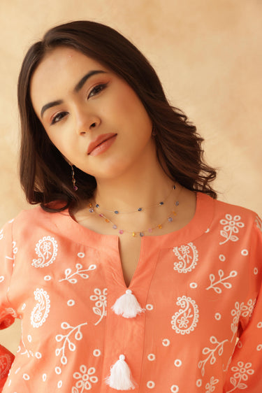 Peach Ember Co-ord Set