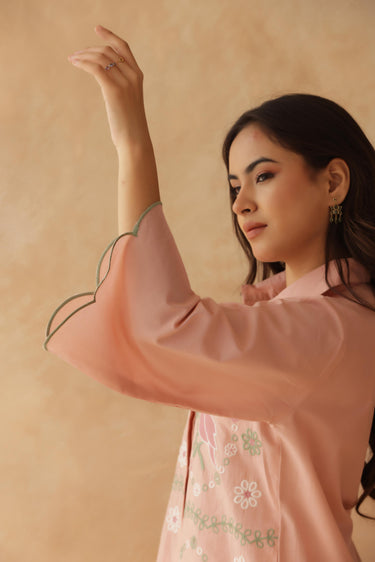 Garden Melody Co-ord Set-Pink