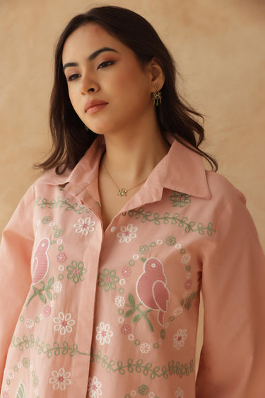Garden Melody Co-ord Set-Pink