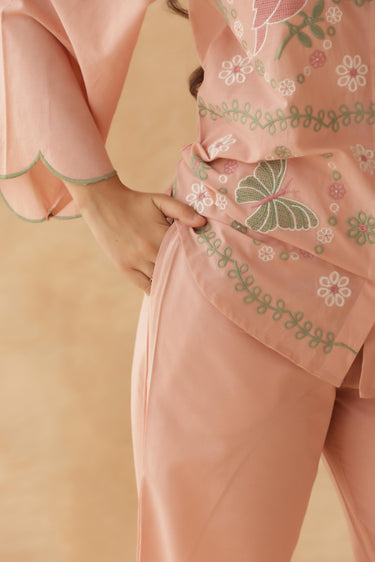 Garden Melody Co-ord Set-Pink