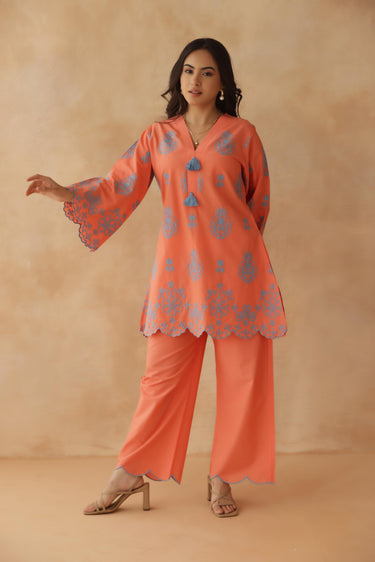 Apricot Aura Co-ord Set