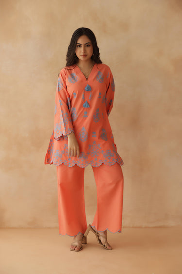 Apricot Aura Co-ord Set