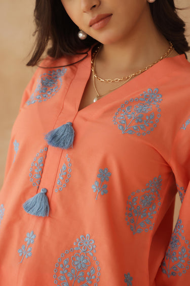 Apricot Aura Co-ord Set