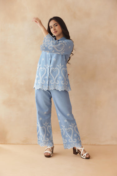 Blooming Azure Co-ord Set