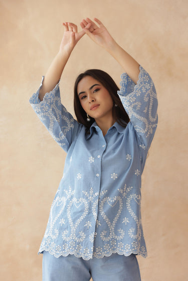 Blooming Azure Co-ord Set