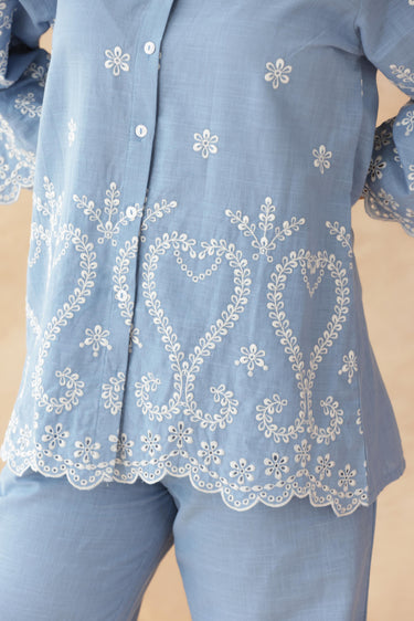 Blooming Azure Co-ord Set