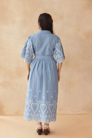 Blooming Azure Dress