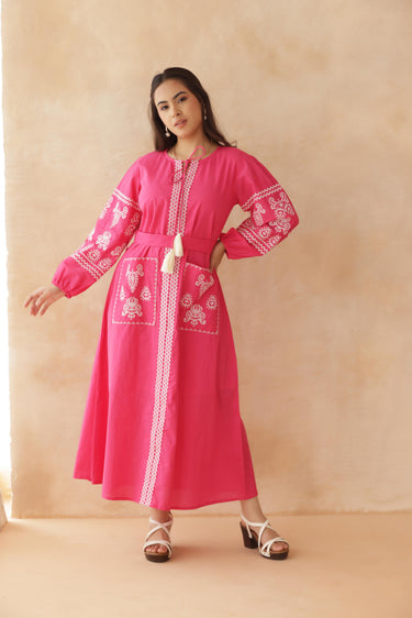 Fuchsia Grace Dress