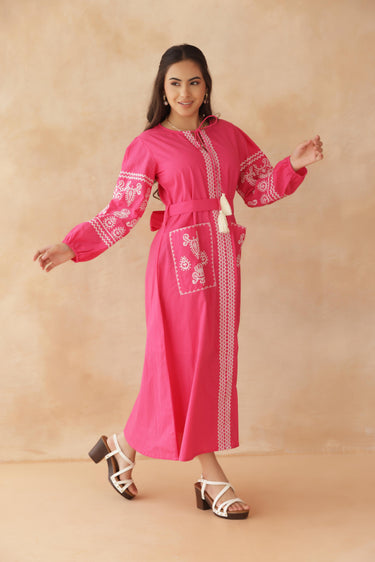 Fuchsia Grace Dress