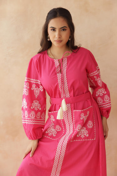 Fuchsia Grace Dress