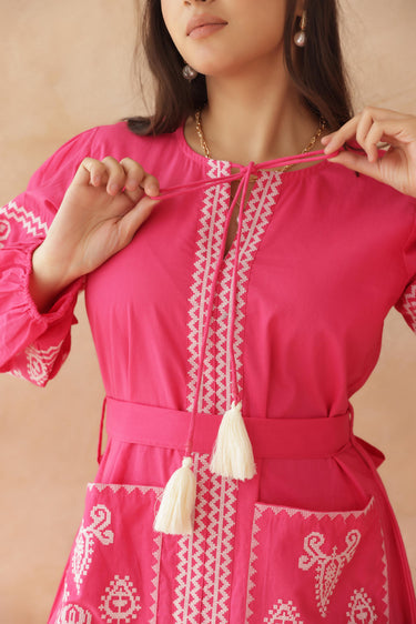 Fuchsia Grace Dress