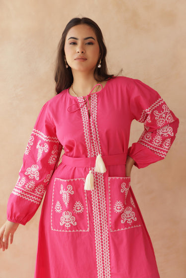 Fuchsia Grace Dress
