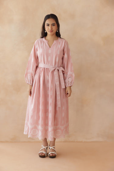 Rosé Charm Dress