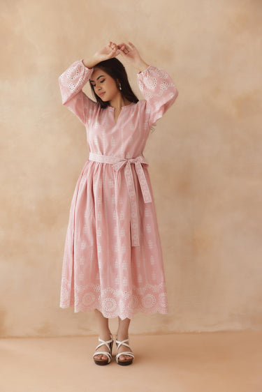 Rosé Charm Dress