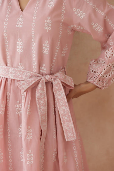 Rosé Charm Dress