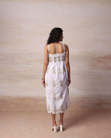 Pineapple Daze Midi Dress