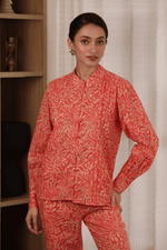 Load image into Gallery viewer, Stella Pintex CO-ORD SET - Orange
