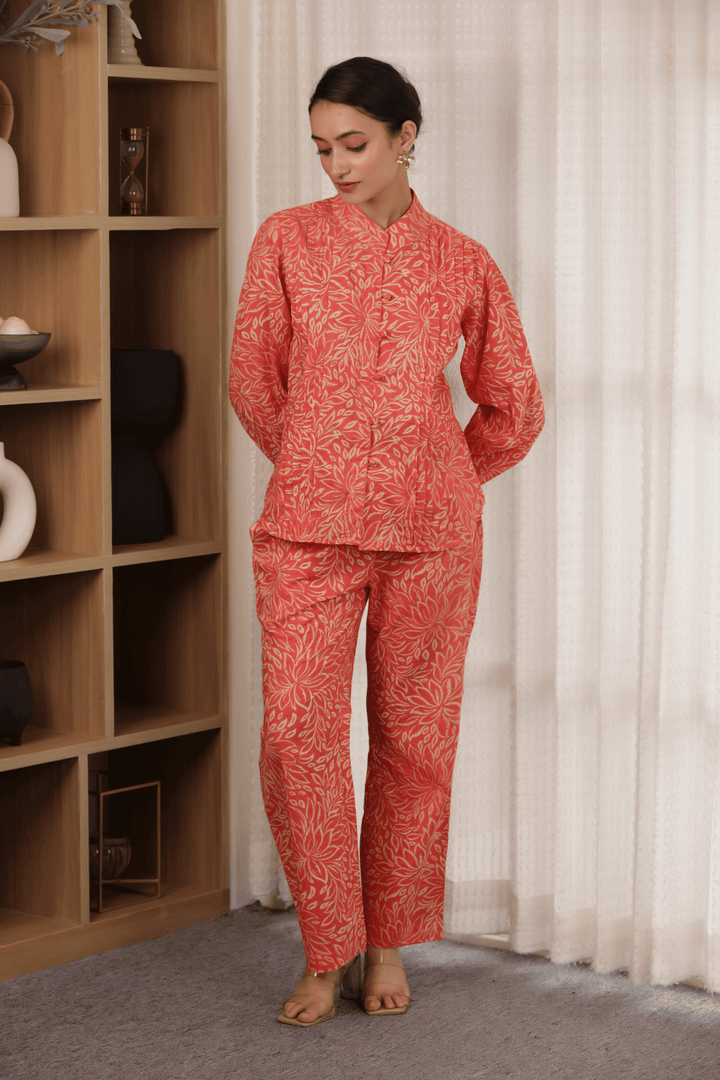 Stella Pintex CO-ORD SET - Orange