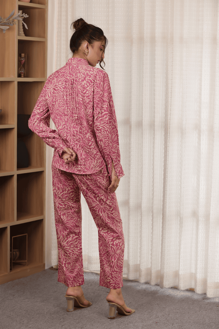 Stella Pintex CO-ORD SET  - Pink