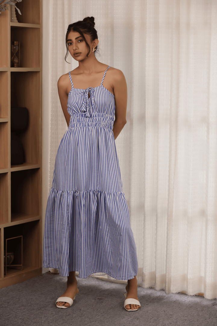 Iris Strappy Midi Dress