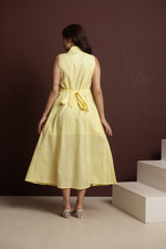 Load image into Gallery viewer, LEMON BLISS MAXI DRESS
