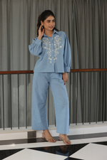 Load image into Gallery viewer, Blue Classic Cord-Set
