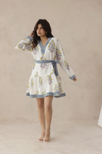 Load image into Gallery viewer, Iraani Bloom Mini Dress
