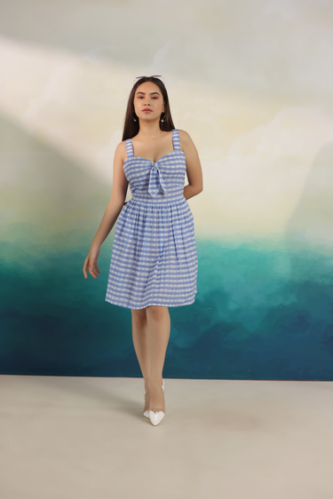 Blueberry Pop Mini Dress