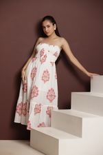 Load image into Gallery viewer, Rose Garden Strapless Dress
