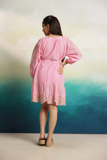 Load image into Gallery viewer, ROSE BLOOM MINI DRESS

