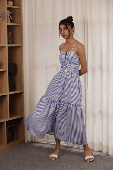 Iris Strappy Midi Dress