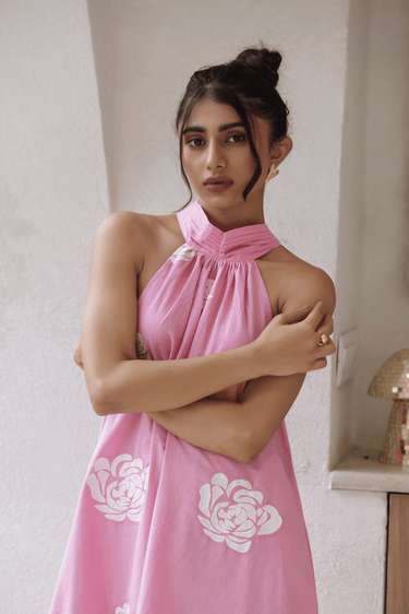 Rosie Mini Dress - Pink