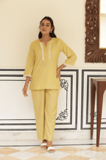 Load image into Gallery viewer, Yellow Essence Cotton Cord-Set
