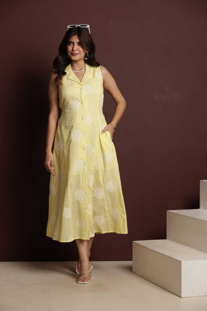 LEMON BLISS MAXI DRESS
