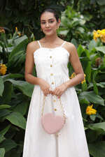 Load image into Gallery viewer, IVORY AURA MIDI DRESS
