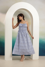 Load image into Gallery viewer, Skyfall Layered Maxi Dress
