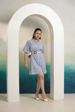 Load image into Gallery viewer, Classic Stripe Mini Dress
