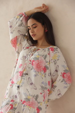 Load image into Gallery viewer, Ivory Flora Dress
