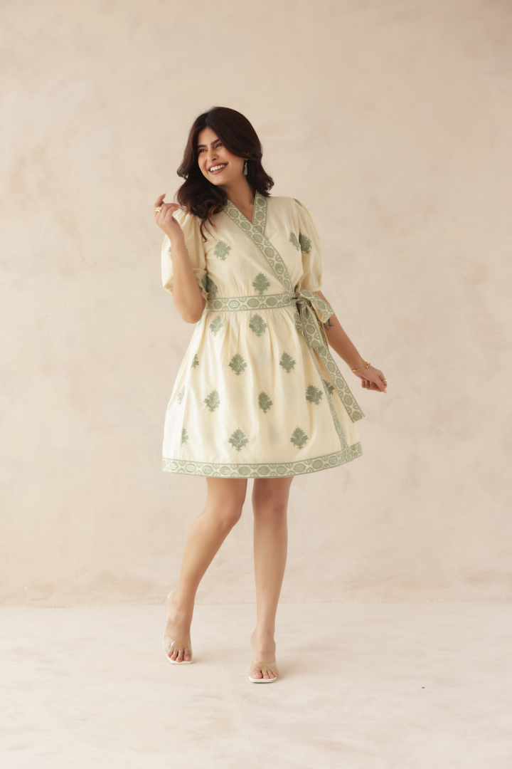 PASTEL GRACE MINI DRESS